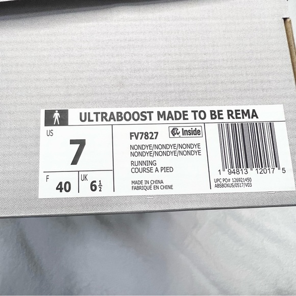 Adidas Ultraboost Remade Running Shoes - Men size: 7/ Women size: 8.5 main image 4